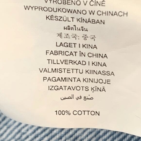 Michael Kors Denim Utility Jumpsuit Medium Wash One Piece Long Sleeve XS Classic - Picture 11 of 13